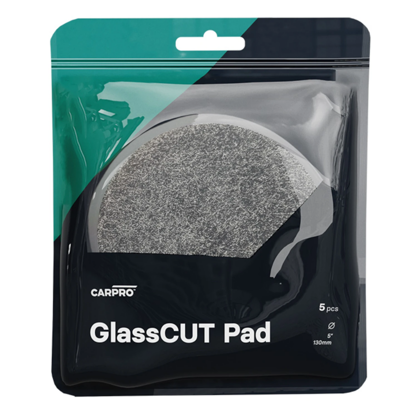 CARPRO GlassCut Rayon Pad - Profesjonalny pad do polerowania szyb 130mm