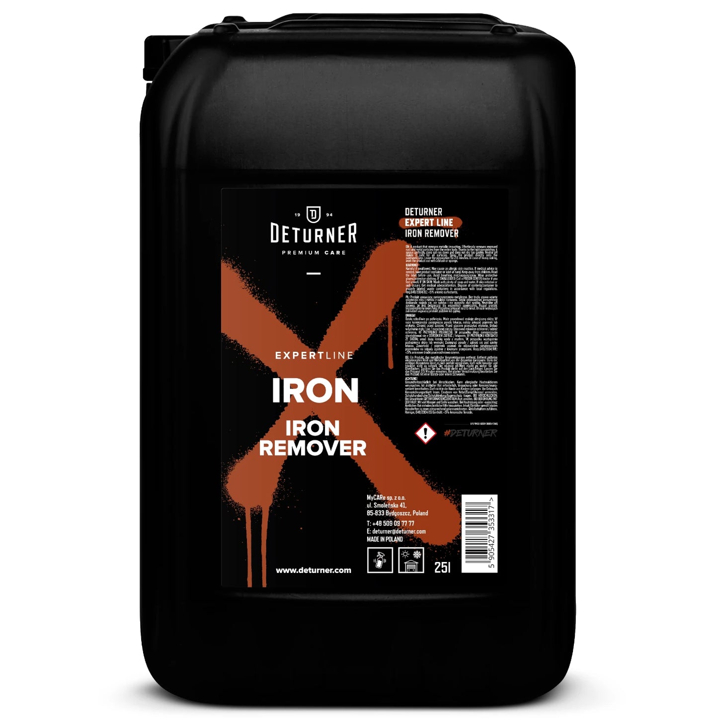 Deturner Expert Line Iron – deironizer, usuwa osady metaliczne 25L