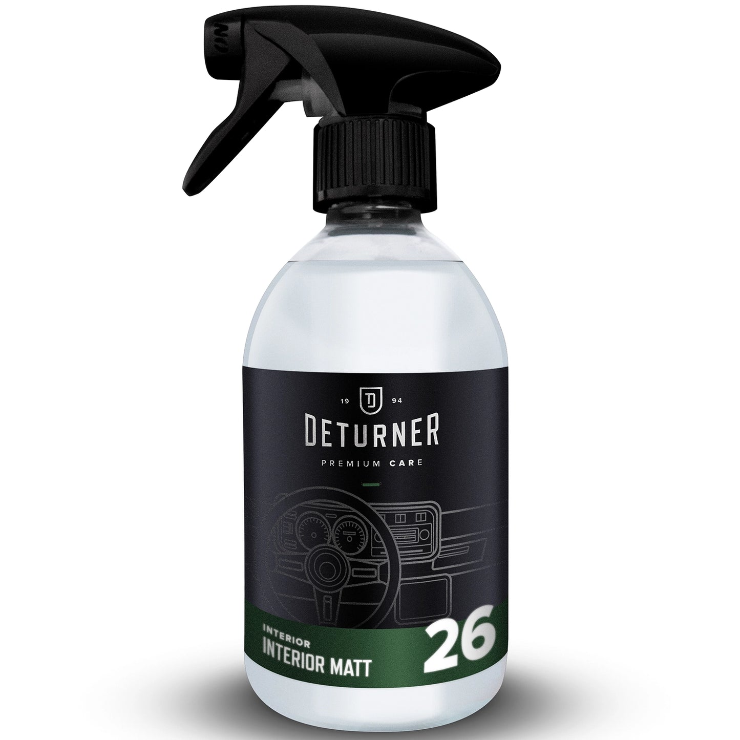 Deturner Interior MATT – matowy dressing do wewnętrznych plastików 500ml