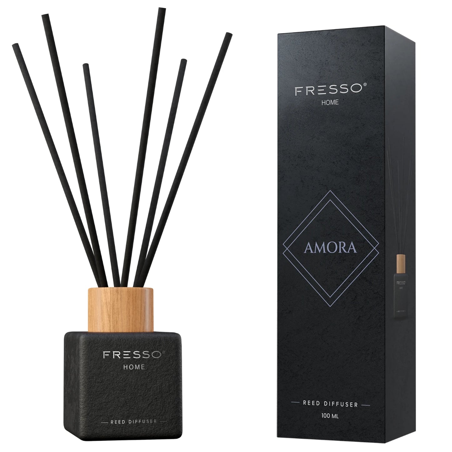 Fresso Dyfuzor zapachowy z patyczkami Amora 100ml