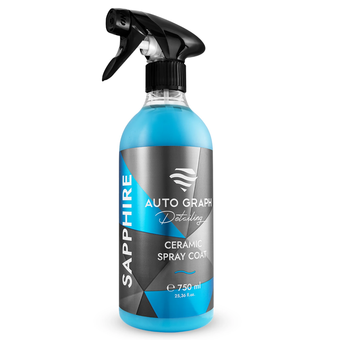 Auto Graph SAPPHIRE Ceramic Spray Coat 750ml - przywraca pierwotny blask i pozostawia efekt mokrego lakieru