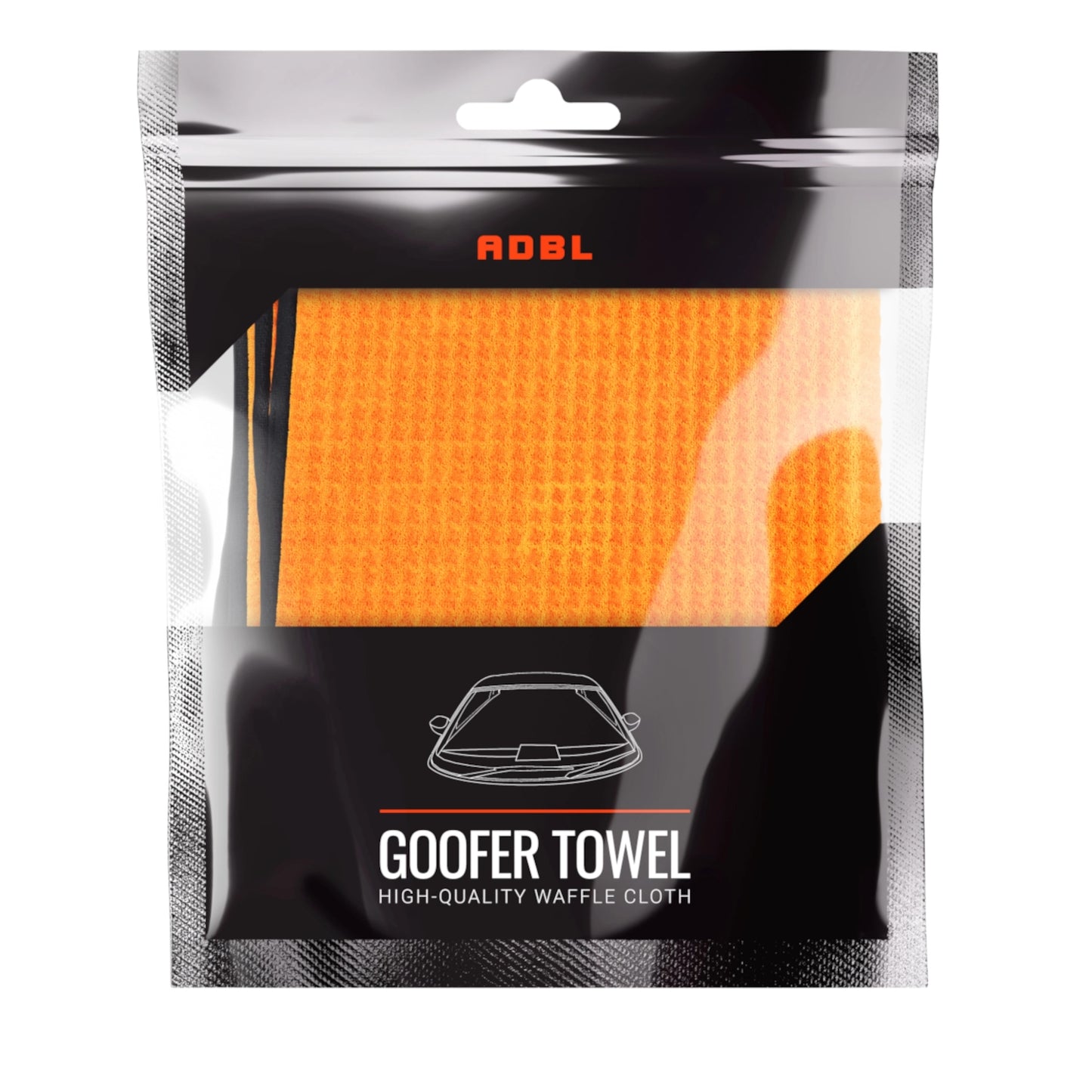 ADBL Goofer Towel ręcznik waflowy do szyb 35x35 cm, gramatura 500gsm