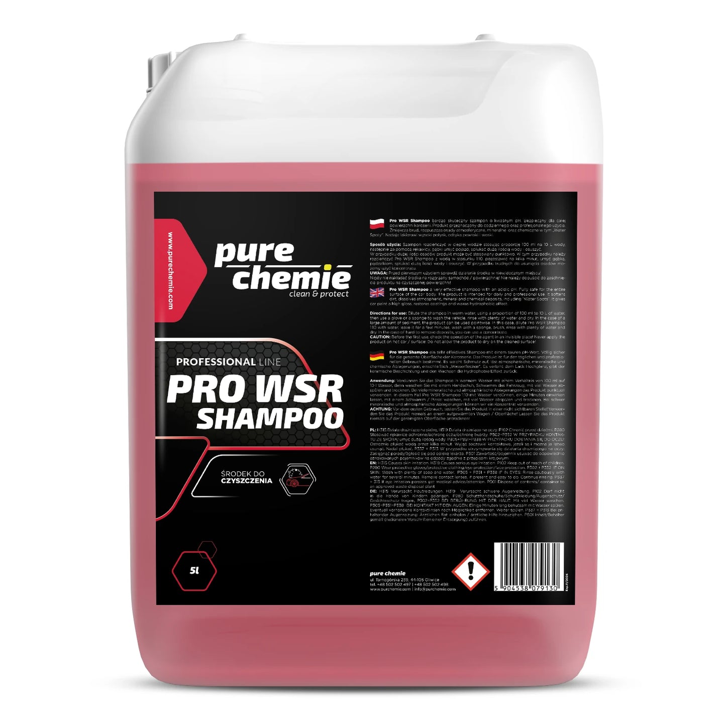 Pure Chemie Pro WSR Shampoo 5L