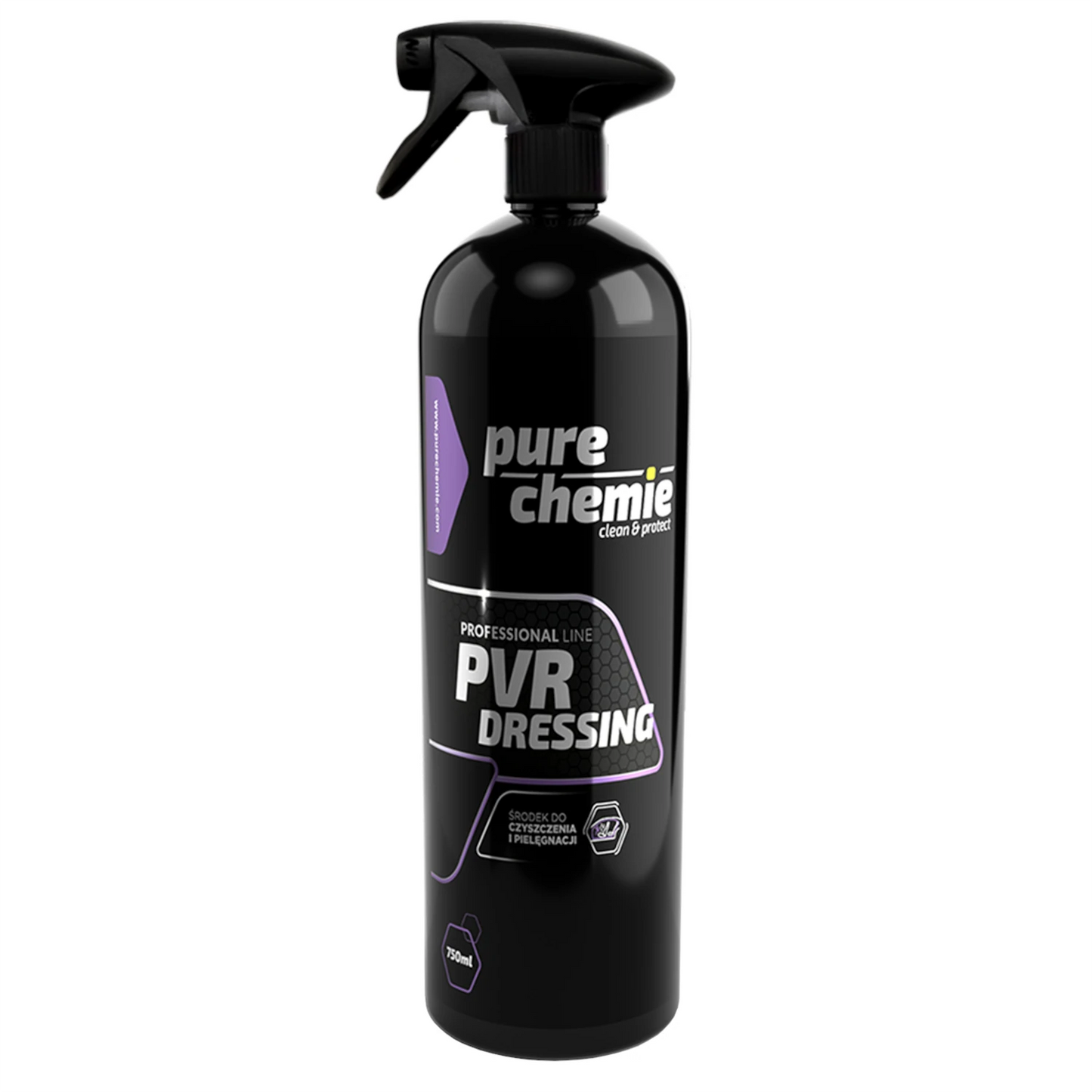 Pure Chemie PVR Dressing – czyści i zabezpiecza plastiki wewnętrzne, półmatowe wykończenie 750ml