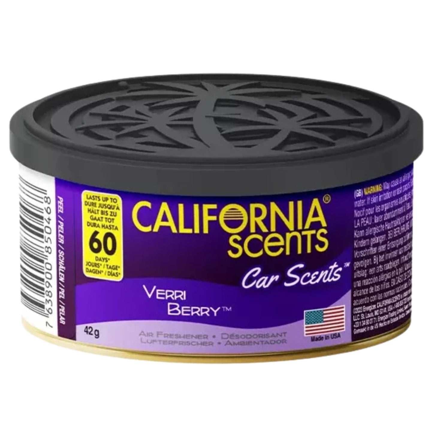 California Scents puszka zapachowa do auta Verri Berry - zapach jagodowy