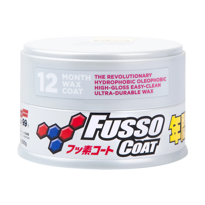 Soft99 New Fusso Coat 12 Months LIGHT Wax – syntetyczny wosk o trwałości do 12 miesięcy 200g