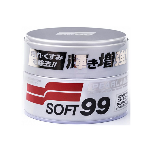 SOFT99 Pearl & Metallic Wax - wosk do lakierów metalicznych i perłowych 320g