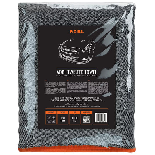 ADBL Twisted Towel – bardzo chłonny ręcznik do osuszania, 620gsm, 70x90cm