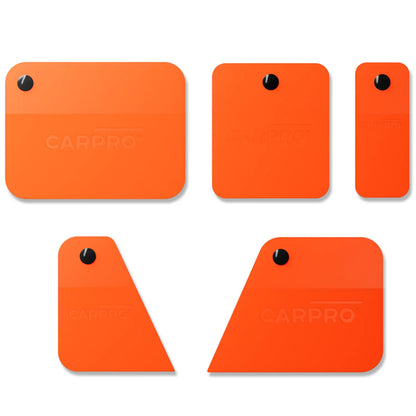 CARPRO Squeegee Kit – zestaw rakli do folii PPF, 5 sztuk