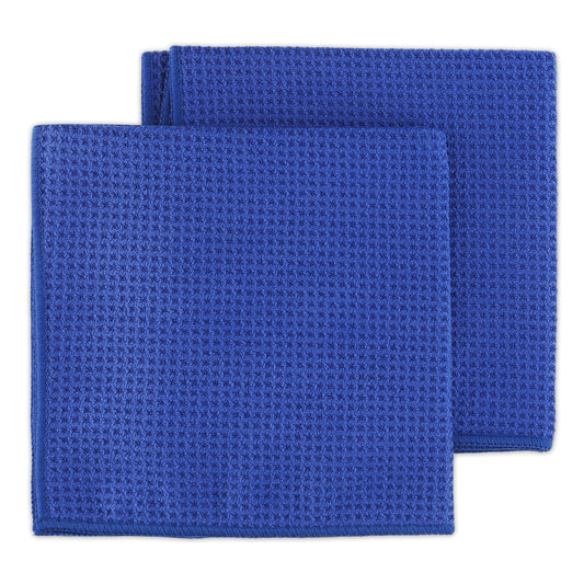 Deturner Waffle Glass Microfiber - mikrofibra waflowa do czyszczenia szyb 2szt