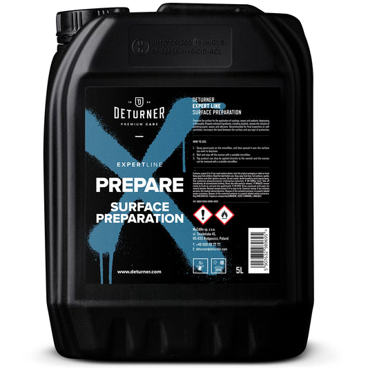 Deturner Expert Line Prepare – odtłuszcza lakier przed woskiem/powłoką 5L