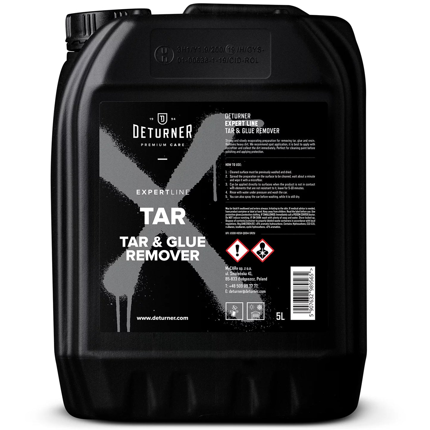 Deturner Expert Line Tar – preparat do usuwania smoły i kleju 5L