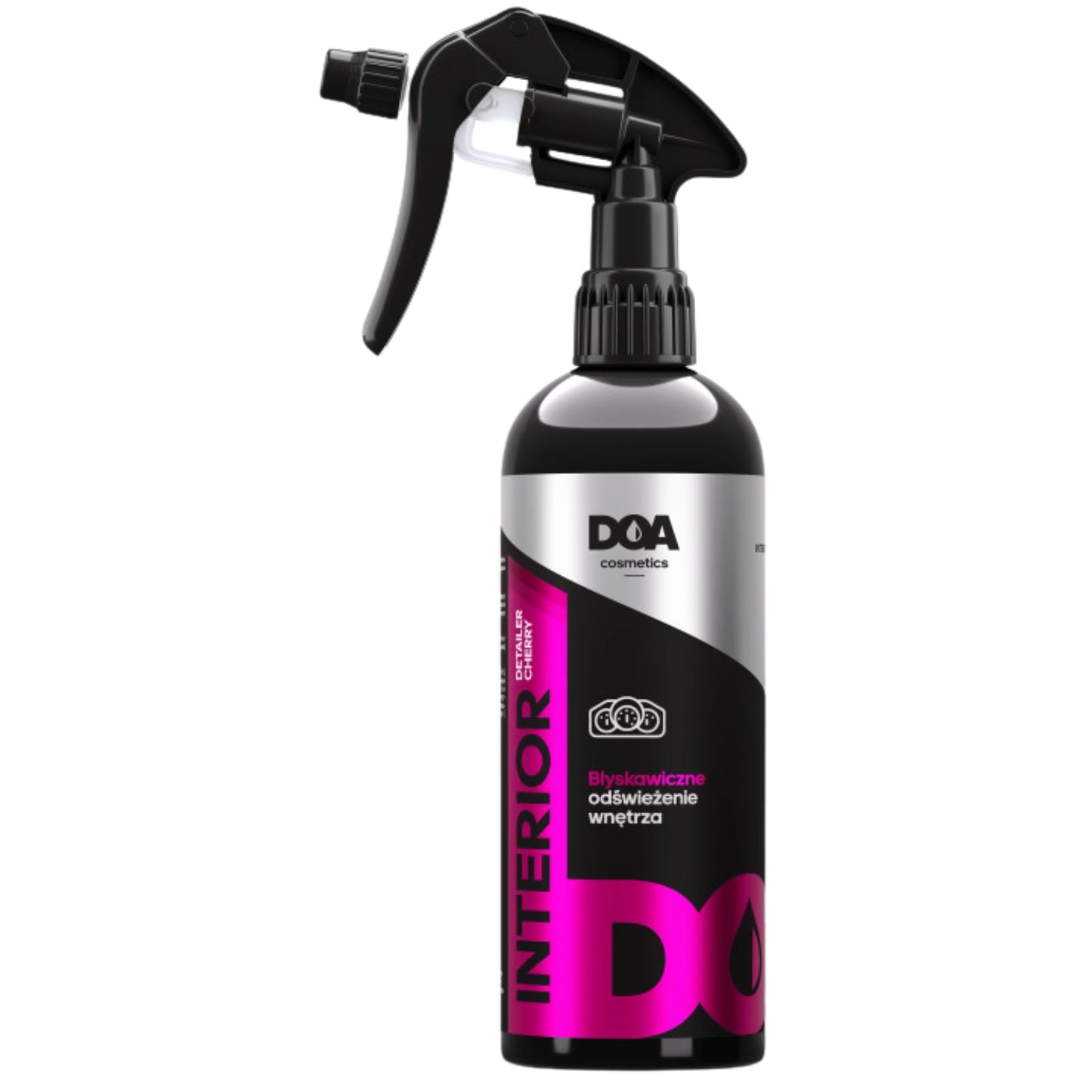 DOA Interior Detailer Cherry – szybkie odświeżenie wnętrza z satynowym wykończeniem 500ml