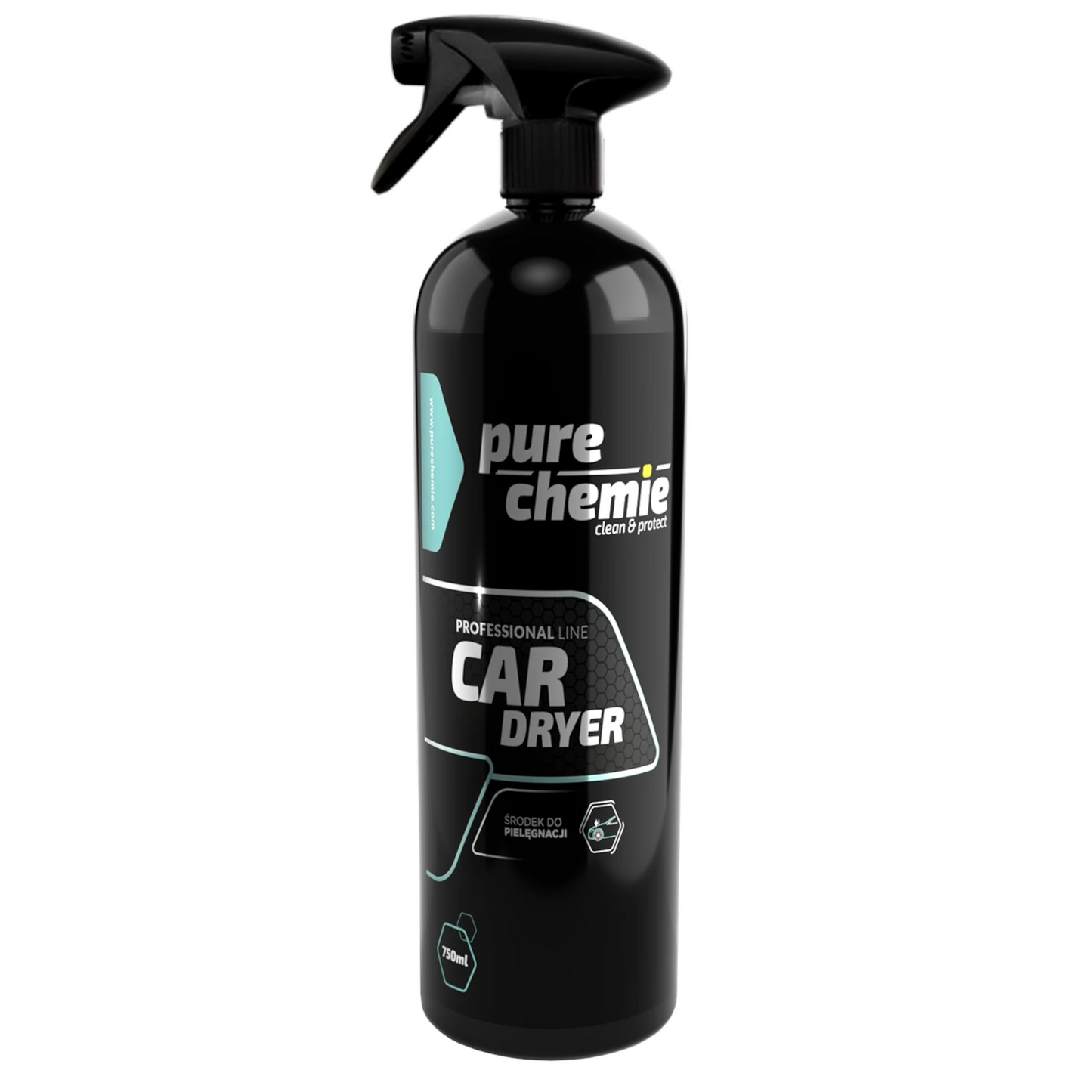 Pure Chemie Car Dryer 0,75L - Wyostrza kolor, nadaje hydrofobowości, zabezpiecza lakier przed promieniami UV