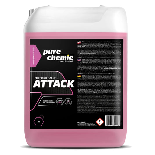 Pure Chemie Attack – skoncentrowany preparat do czyszczenia pasów i prania tapicerki 5l