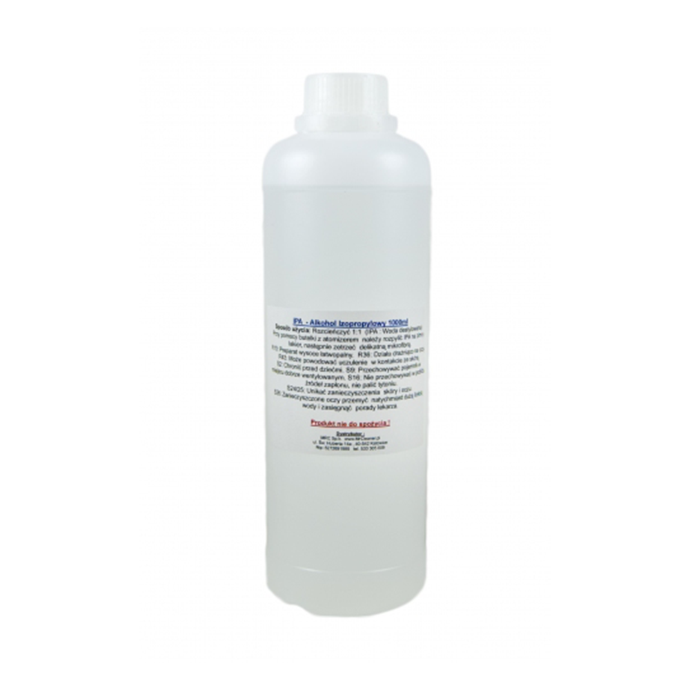 IPA Alkohol Isopropylowy koncentrat odtłuszcza lakier usuwa woski powłoki 500ml