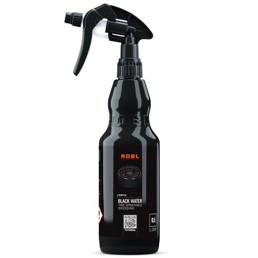 ADBL Black Water – płynny dressing do opon, błyszczące wykończenie 500ml