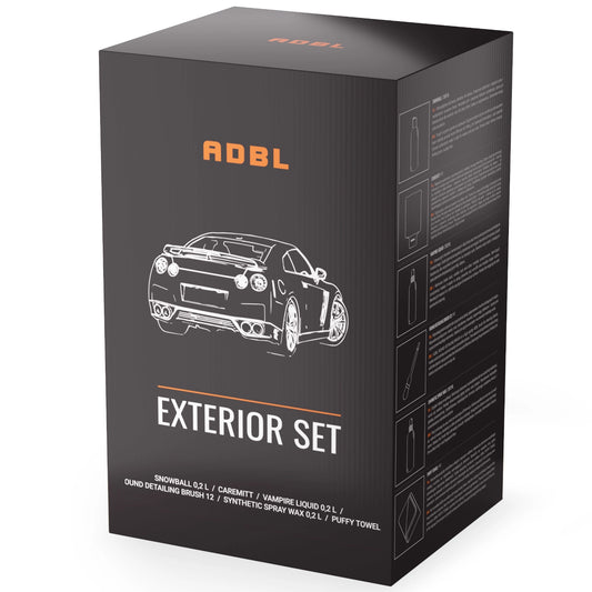 ADBL Exterior Sample Set – zestaw kosmetyków i akcesoriów do pielęgnacji lakieru