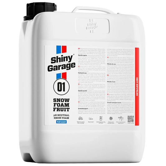 Shiny Garage Fruit Snow Foam – piana aktywna, neutralne pH i owocowy zapach 5L