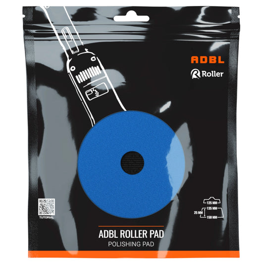 ADBL Roller Pad DA-Hard Cut – bardzo twardy pad polerski, niebieski - 135/150mm