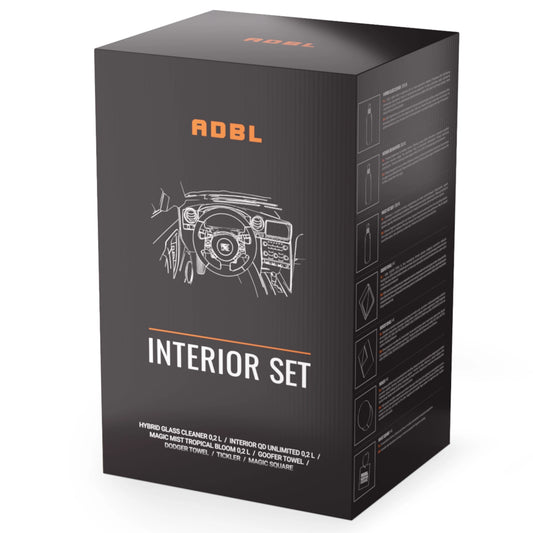 ADBL Interior Sample Set – zestaw kosmetyków i akcesoriów do pielęgnacji wnętrza