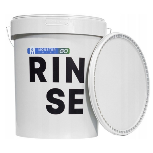 Monster Shine GO Wiadro RINSE - GREY 16L