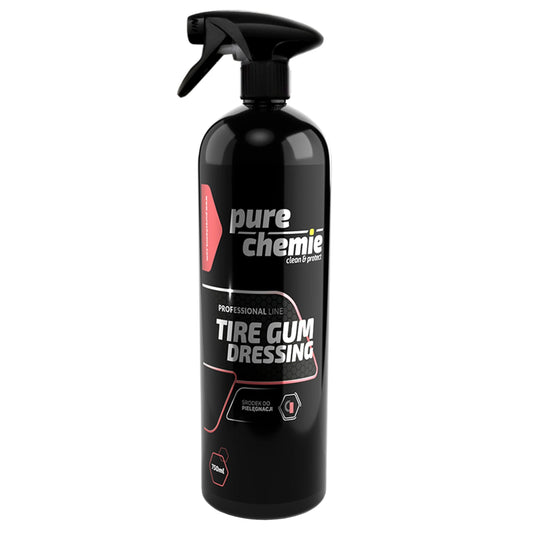 Pure Chemie Tire Gum Dressing – dressing do opon i elementów gumowych, półmatowe wykończenie 750ml