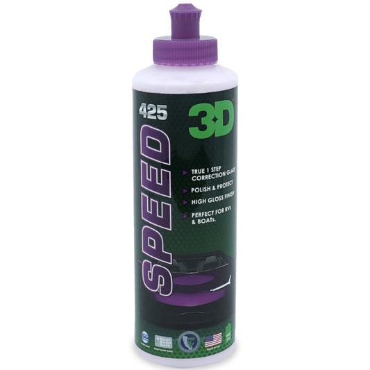 3D Speed 237ml - Pasta polerska usuwa zarysowania i zabezpiecza lakier samochodu