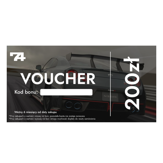 KARTA PODARUNKOWA - BON 200 PLN VOUCHER