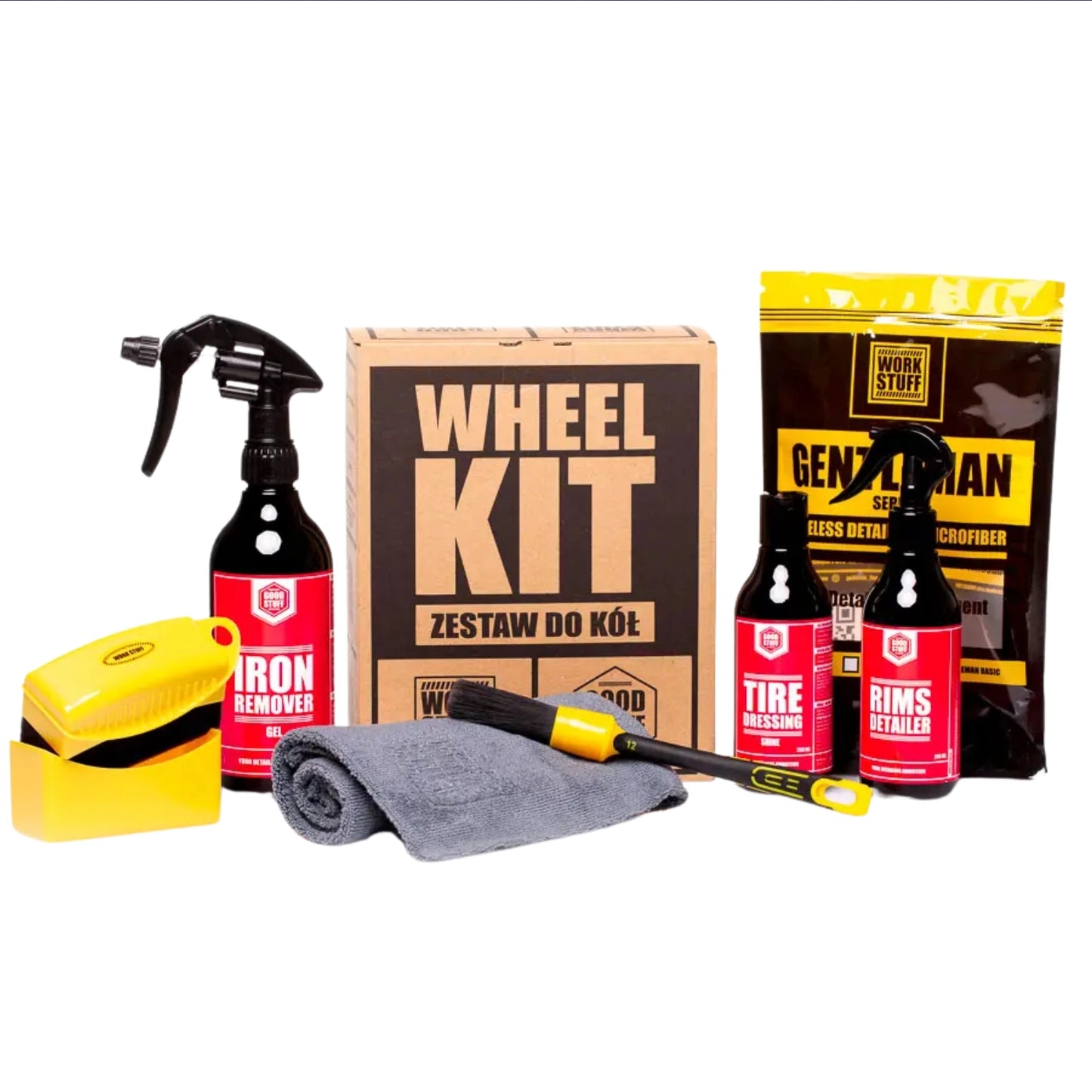 Good Stuff Wheel Kit – zestaw kosmetyków i akcesoriów do pielęgnacji kół