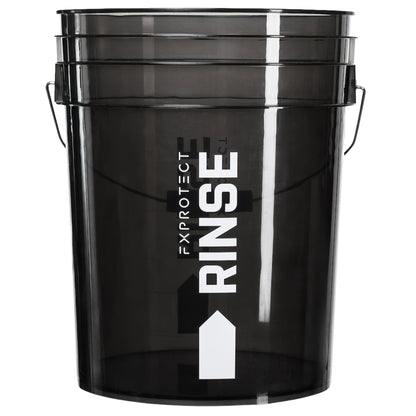 FX PROTECT RINSE wiadro detalingowe czarne 20L z miarką