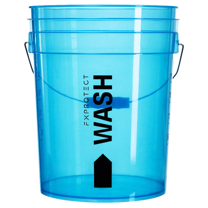 FX PROTECT WASH wiadro detalingowe niebieskie 20L z miarką