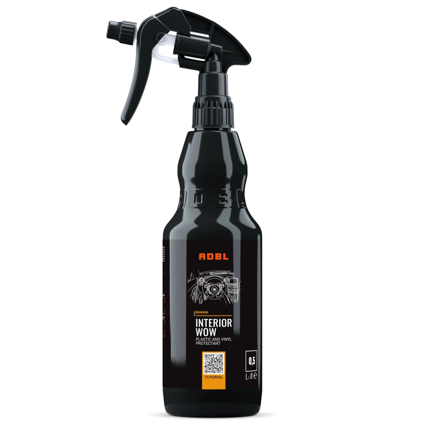 ADBL Interior WOW - dressing do wewnętrznych plastików, bananowy zapach 500ml