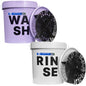 Monster Shine Go Wiadro szare+fiolet 16L + 2x Separator